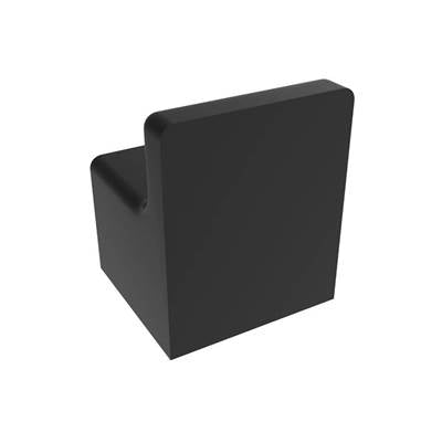 ICO Bath V3235 - Cinder Towel Hook - Matte Black