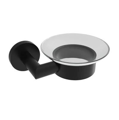 ICO Bath V63515 - Summit Glass Soap Dish - Matte Black