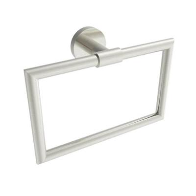 ICO Bath V63314 - Summit Towel Ring - Brushed Nickel