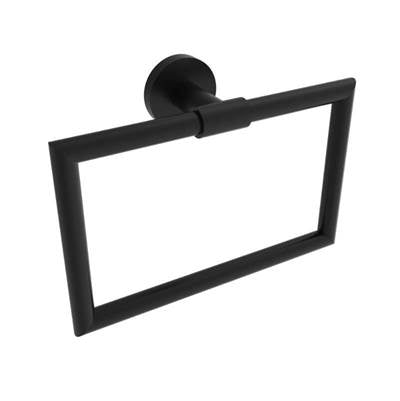 ICO Bath V63315 - Summit Towel Ring - Matte Black