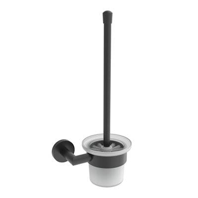 ICO Bath V63615 - Summit Wall-Mounted Toilet Brush - Matte Black