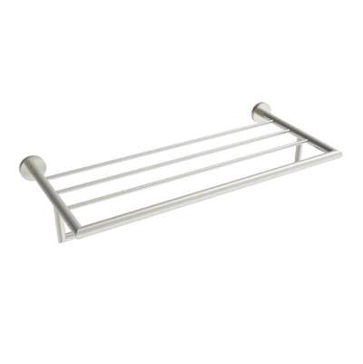 ICO Bath V63724 - Summit Towel Shelf With Bar - Brushed Nickel