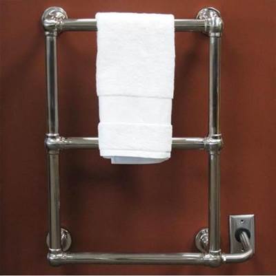 ICO Bath W6036 - 23.5'' Stour Electric Hardwired Towel Warmer - Polished Nickel