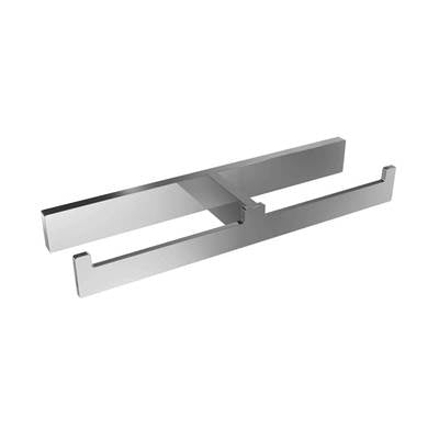 ICO Bath V1043 - Erupt Double Toilet Paper Holder - Chrome