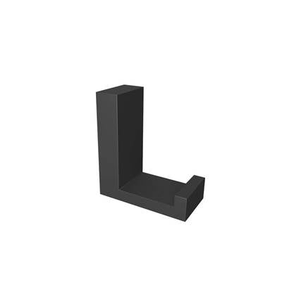 ICO Bath V1215 - Erupt Towel Hook - Matte Black