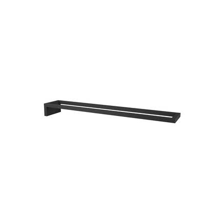 ICO Bath V5435 - Fire Double Towel Hanger - Matte Black