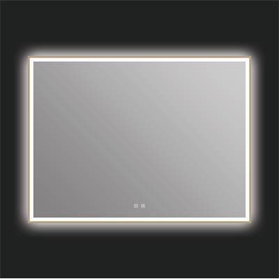 ICO Bath IE1148.BB - Eden 48'' X 36'' Led Mirror - Brushed Bronze