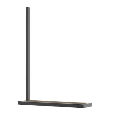 ICO Bath IL1001.DW - Shelf For Lyric Wall Mirror - Dark Walnut