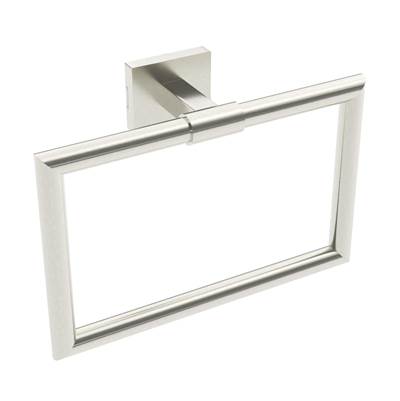 ICO Bath V62324 - Crater Towel Ring - Brushed Nickel