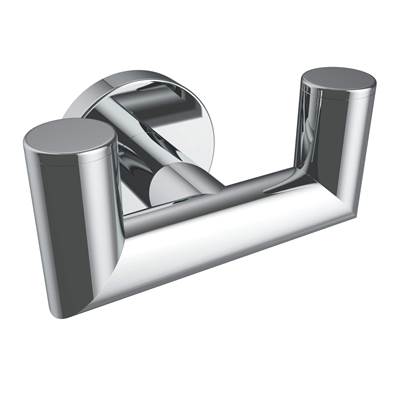 ICO Bath V63228 - Summit Double Towel Hook - Pvd Brushed Gold