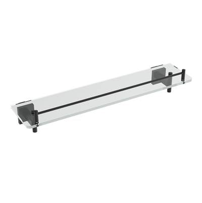 ICO Bath V66765 - Heat Glass Shelf - Matte Black