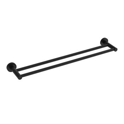 ICO Bath V67185 - Lava 24'' Double Towel Bar - Matte Black