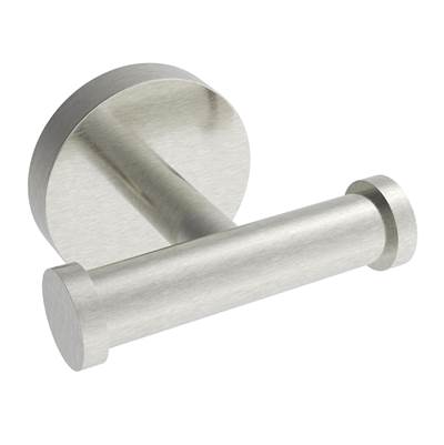 ICO Bath V67224 - Lava Double Towel Hook - Brushed Nickel