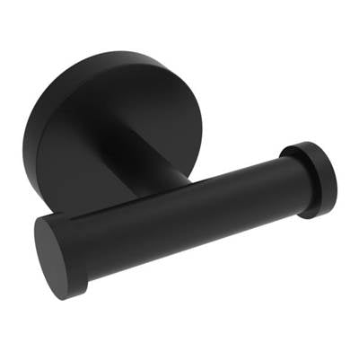 ICO Bath V67225 - Lava Double Towel Hook - Matte Black