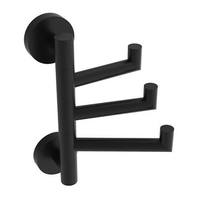 ICO Bath V67275 - Lava Swivelling Towel Hook - Matte Black