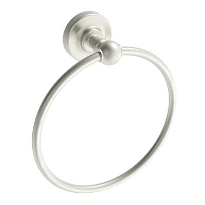 ICO Bath V68314 - Ember Towel Ring - Brushed Nickel