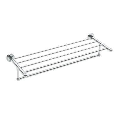 ICO Bath V68723 - Ember Towel Shelf With Bar - Chrome