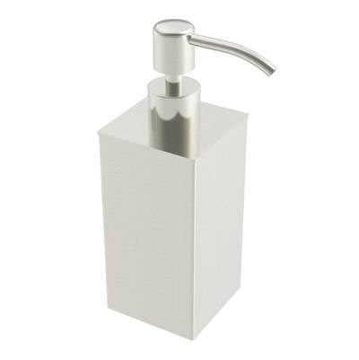 ICO Bath V92344 - Freestanding 220Ml Soap Dispenser - Brushed Nickel