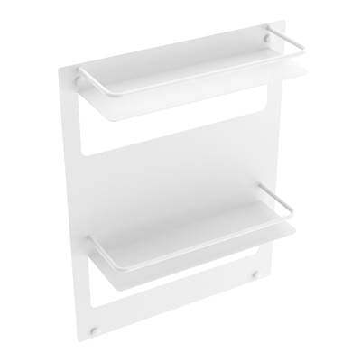ICO Bath V92542 - Double Wall Shelf - Matte White