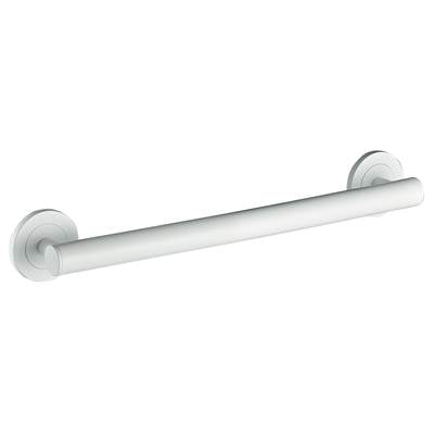 ICO Bath V94452 - 24'' Lava Grab Bar - Matte White
