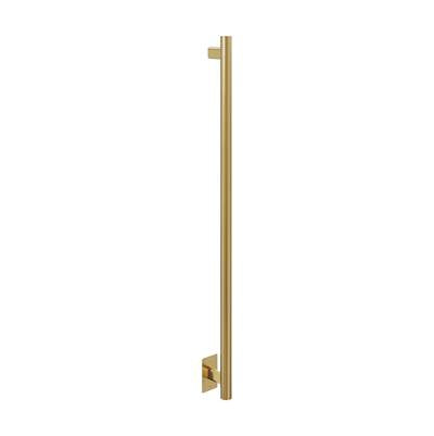 ICO Bath W0014.BG - 48'' Como Electric Hardwired Towel Warmer - Pvd Brushed Gold