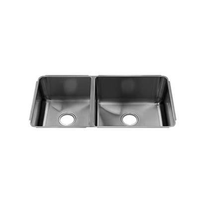 Home Refinements by Julien 003248 - Classic Sink Undermount, Double L12X16X8 R18X16X10