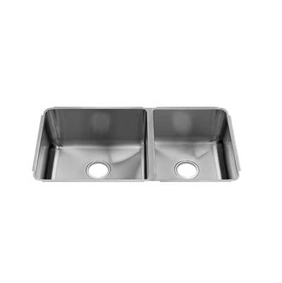 Home Refinements by Julien 003254 - Classic Sink Undermount, Double L18X16X10 R12X16X8
