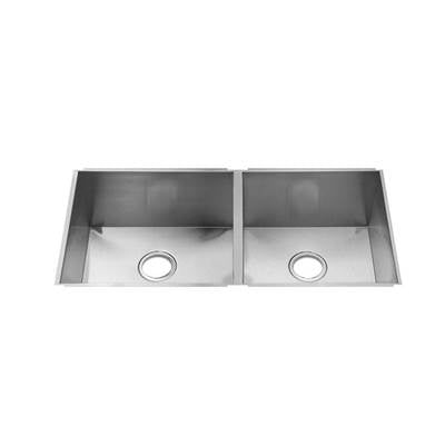 Home Refinements by Julien 003657 - Urbanedge Sink Undermount, Double L18X16X10 R15X16X8