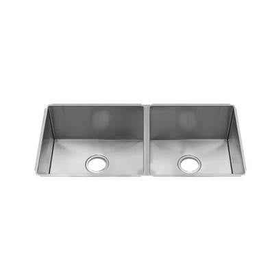 Home Refinements by Julien 003992 - J7 Sink Undermount, Double L18X16X10 R15X16X8