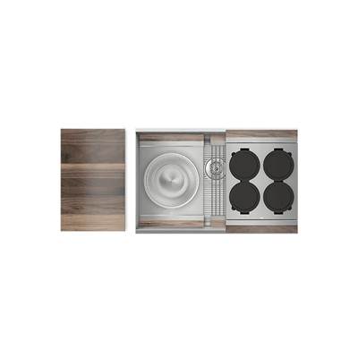 Home Refinements by Julien 005460 - Smartstation Sink Undermount, No Acc., Single 24X18X10