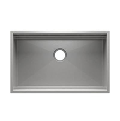 Home Refinements by Julien 005507 - Bin For 18In Sink, Walnut Handles, 12X19X4-1/4