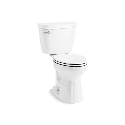 Kohler K-31620-0 - Cimarron Two-Piece Elongated Chair Height 1.6 Gpf Chair-Height Toilet