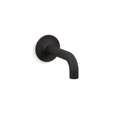 Kohler K-14427-BL - Purist Wall-Mount Non-Diverter Bath Spout, 90-Degrees