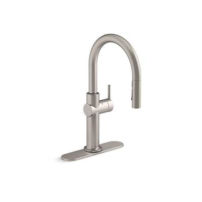 Kohler K-22974-VS - Crue Touchless Pull-Down Kitchen Sink Faucet With Three-Function Sprayhead