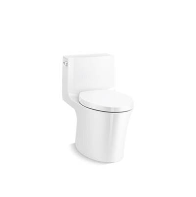 Kohler K-1381-0 - Veil One-Piece Elongated Toilet With Skirted Trapway, Dual-Flush