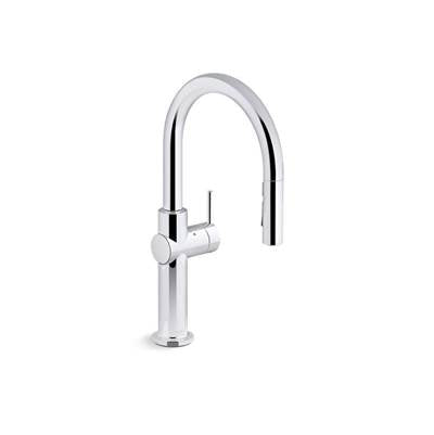 Kohler K-22974-WB-CP - Crue Touchless Pull-Down Kitchen Sink Faucet With Kohler Konnecte And Three-Function Sprayhead