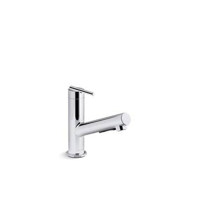 Kohler K-22976-CP - Crue Pull-Out Kitchen Sink Faucet With Three-Function Sprayhead