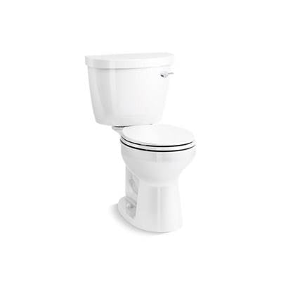 Kohler K-31640-RA-0 - Cimarron Two-Piece Round-Front Chair Height 1.6 Gpf Chair-Height Toilet
