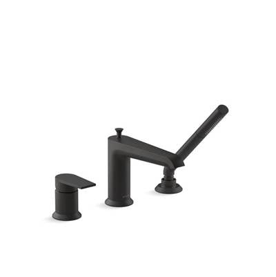 Kohler K-97070-4-BL - Hint Deck-Mount Bath Faucet With Handshower