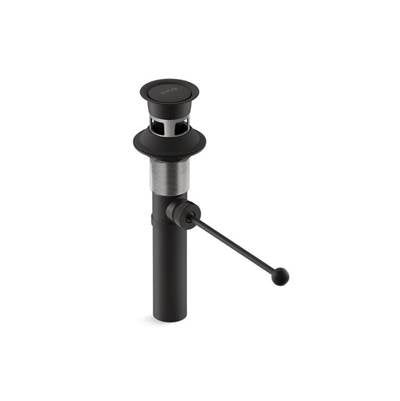 Kohler K-7114-A-BL - Premier Pop-Up Drain, Exposed, With Overflow
