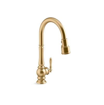 Kohler K-29709-2MB - Artifacts Touchless Pull-Down Kitchen Sink Faucet With Three-Function Sprayhead