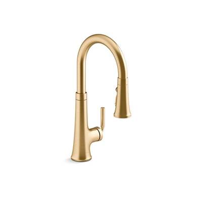 Kohler K-23764-2MB - Tone Pull-Down Kitchen Sink Faucet With Three-Function Sprayhead
