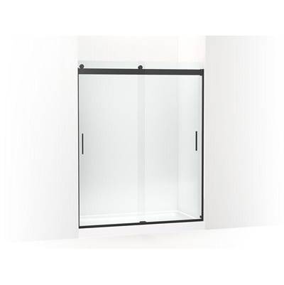 Kohler K-706009-L-BL - Levity Sliding Shower Door, 74'' H X 56-5/8 - 59-5/8'' W, With 1/4'' Thick Crystal Clear Glass