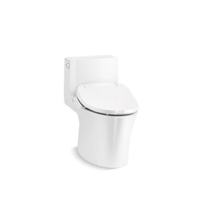 Kohler K-1381-HC-0 - Veil One-Piece Elongated Dual-Flush Toilet With Skirted Trapway And Concealed Cords