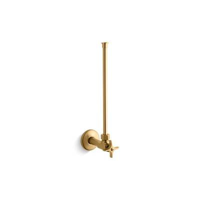 Kohler K-7638-2MB - 1/2'' Npt Angle Supply With Stop With Cross Handle And Annealed Vertical Tube