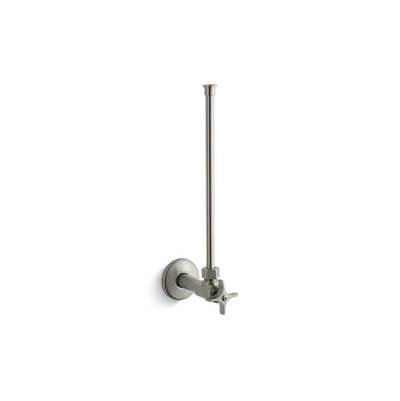 Kohler K-7638-BN - 1/2'' Npt Angle Supply With Stop With Cross Handle And Annealed Vertical Tube