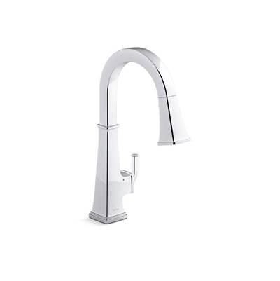 Kohler K-23832-WB-CP - Riff Touchless Pull-Down Kitchen Sink Faucet With Kohler Konnecte And Three-Function Sprayhead