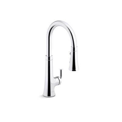 Kohler K-23766-CP - Tone Touchless Pull-Down Kitchen Sink Faucet With Three-Function Sprayhead