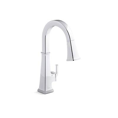 Kohler K-23832-CP - Riff Touchless Pull-Down Kitchen Sink Faucet With Three-Function Sprayhead