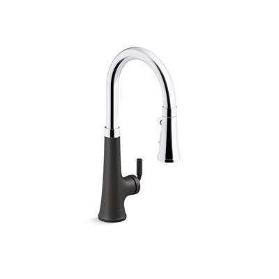 Kohler K-23766-WB-CBL - Tone Touchless Pull-Down Kitchen Sink Faucet With Kohler Konnecte And Three-Function Sprayhead